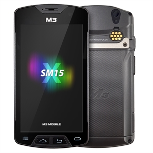 M3 Mobile SM15 X, 2D, SE4710, BT (BLE), Wi-Fi, 4G, NFC, GPS, GMS, ext. bat., Android